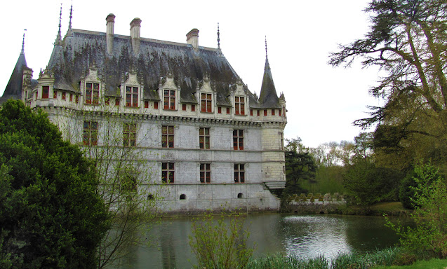 Castelul Azay-le-Rideau Valea Loarei Franta