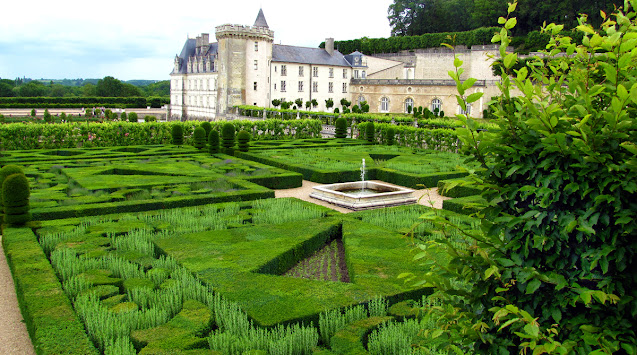 Castelul Villandry Valea Loarei Franta