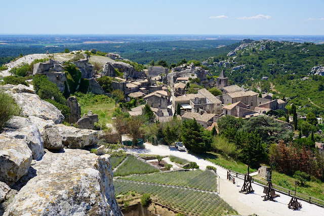 Satul Baux-de-Provence (plus o degustare de ulei de măsline)