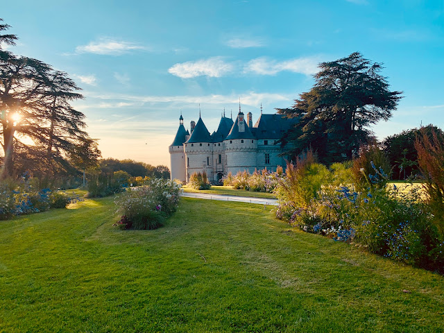 Toamnă la castelul Chaumont-sur-Loire